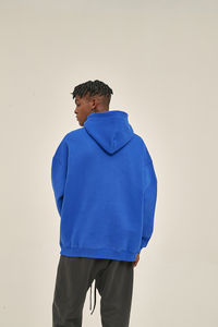 Venta al por mayor de algodón con capucha suéter 100 por ciento bordado Sudadera con capucha en blanco con cordón liso teñido primavera temporada desgaste - Product Image 2