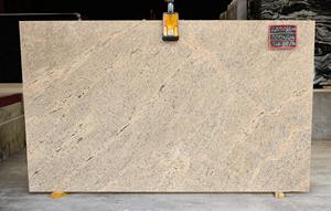 แผ่นหินแกรนิตสีงาช้างแฟนตาซีขัดเงาขนาดใหญ่ดีไซน์ทันสมัยทนทานเป็นมิตรกับสิ่งแวดล้อม - Product Image 4