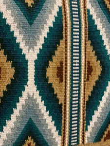 Couleurs personnalisées Western Show Tapis de selle de cheval Double tissage NZ Laine OEM ODM disponible pour les distributeurs - Product Image 2