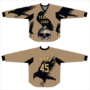 100%, camisetas de Paintball transpirables personalizadas, uniforme ligero de manga completa para Paintball de máximo rendimiento - Product Image 5