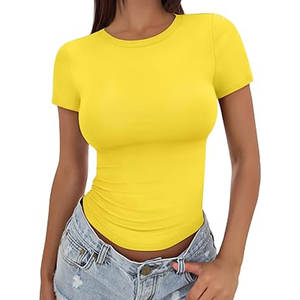 Verano BELLA + CANVAS Bella Canvas Camiseta moderna/ajustada para mujer Camisetas de verano Camisetas de moda - Product Image 5