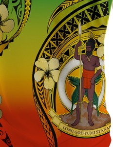 ผ้าถักโพลีเอสเตอร์100% ทรงหลวมแขนสั้นของผู้ชายแนวสปอร์ตพิมพ์ลายคริสต์มาสเป็นมิตรต่อสิ่งแวดล้อม - Product Image 3