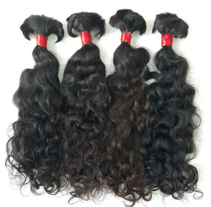 ผมต่อแบบเรมี่แท้จากอินเดีย แบบเป็นมัด ขนาด 10 นิ้ว ถึง 36 นิ้ว - Product Image 1