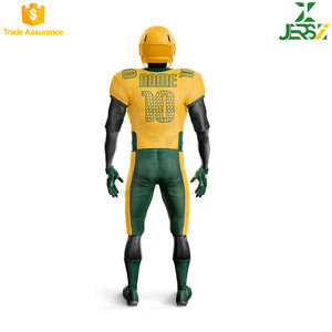 Uniforme de Fútbol Americano 100% Poliéster Transpirable Estampado Sublimado Profesional Unisex Adulto Marca JERSIZ Personalizable - Product Image 3