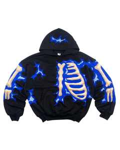 OEM personalizado 100% alta calidad Unisex pulóver Sudadera con capucha para hombre de gran tamaño gráfico algodón poliéster 280 320 GSM patrón sólido bordado - Product Image 1