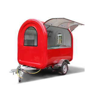 BBQ Food Trailer Mini Street Mobile Food Trailer/food Truck for Design Ice Cream Multifunctional Customized Provided - Product Image 6