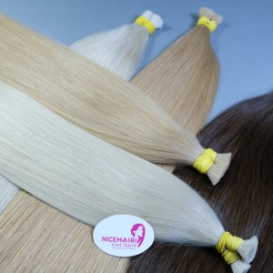 Extensions de cheveux Remy vietnamiens sans silicone, vente en gros, doux et soyeux, 100% cheveux vierges, haute qualité, NiceHairVietNam - Product Image 3
