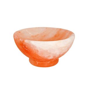 Bol de service en pierre de sel rose de l'Himalaya biologique pour les collations, les sauces, les épices ou les assaisonnements. - Product Image 2