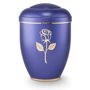 Nuevas urnas de cremación de alta calidad con perlas esmaltadas para cenizas humanas, urnas de cremación de Metal a bajo precio, gran oferta, urnas de cremación modernas - Product Image 3