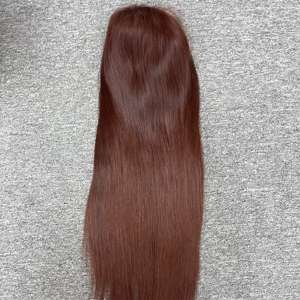 Meilleure vente 100% extensions de cheveux crus vietnamiens naturel droit HD dentelle fermeture perruque 7x7 couleur marron 22 pouces - Product Image 5