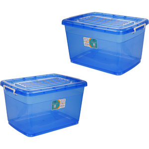 Récipients de stockage de garde-manger rectangulaires à haute durabilité 75L faciles à déplacer stockage de conteneurs alimentaires seaux de différentes tailles seaux à déchets - Product Image 3