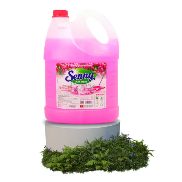 Detergents Liquid Senny Floor Cleaner With Lily Scent 3.8kgx3 Free Sample Vilaco Brand Home Cleaning Products Made In Vietnam