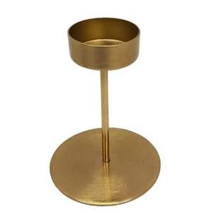 Candelabros de Latón y Aluminio para una Sola Vela, Centros de Mesa, Portavelas para Decoración de Mesa - Product Image 6