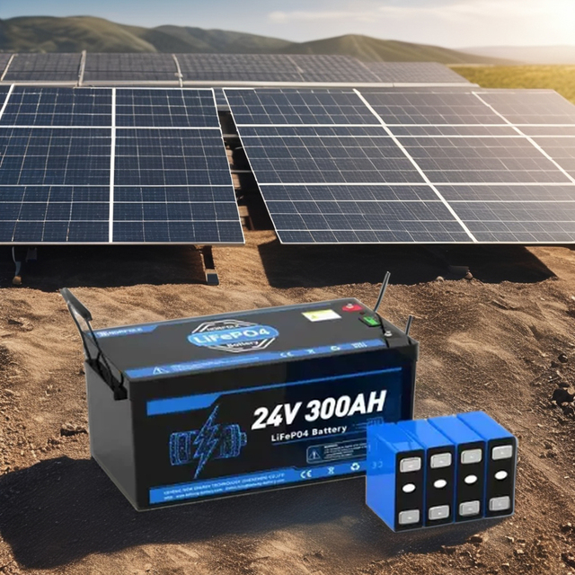 Deep Cycles Customized LiFePo4 Battery Pack Bluetooth Solar Storage System 12V 24V 48V Capacities 600AH 200Ah 300Ah"