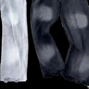 กางเกงแฟลร์คุณภาพพรีเมียม ขายส่ง กางเกงแทร็คแฟชั่น กางเกงสเวตแพนท์เปล่า กางเกงสเวตผ้าฟลีซแบบเรียบ กางเกงจ็อกเกอร์ผู้ชายทรงแฟลร์ - Product Image 5