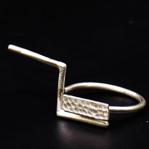 Fashionable 925 <b>Sterling</b> <b>Silver</b> Plated Jewelry Geomatry Classic Unique Design Adjustable <b>Rings</b> - Product Image 2