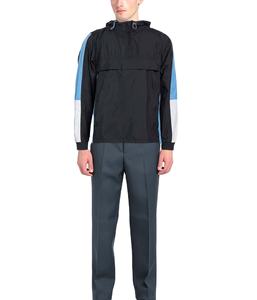 Streetwear personnalisé léger 100% vestes à glissière en polyester poche avant veste coupe-vent vintage pour hommes - Product Image 4