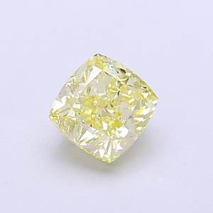 Cojín de Diamantes de Laboratorio de 1.06ct VS2, Color Amarillo Intenso de Lujo - Product Image 1