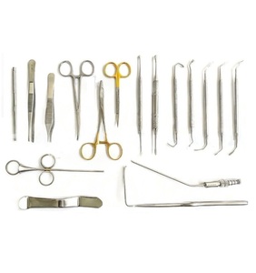 Juego de Instrumentos Manuales de Acero Inoxidable para Levantamiento de Seno en Implantes Dentales, 17 Piezas - Product Image 4