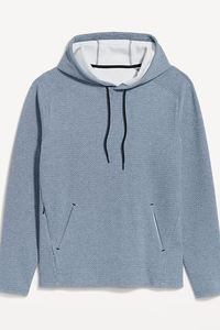<b>Classic</b> <b>Men</b> Solid <b>Grey</b> <b>Pullover</b> <b>Hoodie</b> Soft Lightweight <b>Sweatshirt</b> Zipper Pockets Adjustable Drawstring Hood Winter - Product Image 4