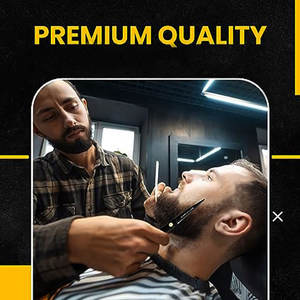 Rasoir à bord droit de barbier le plus vendu rasoir droit antirouille de toilettage de barbier en acier inoxydable pour les salons de coiffure professionnels - Product Image 6
