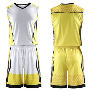 Calidad Premium 100% Poliéster Hombres Reversible Sublimación completa Baloncesto Uniforme Jersey Baloncesto Jerseys para equipo - Product Image 1