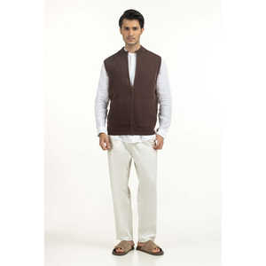 เสื้อฮู้ดผู้ชาย MN-SWT-WS25-002 ทรงปกติ แฟชั่นทันสมัย ทรงเข้ารูป ระบายอากาศได้ดี ลายพิมพ์ทอแบบเครื่องจักร สำหรับฤดูใบไม้ผลิและฤดูใบไม้ร่วง - Product Image 3