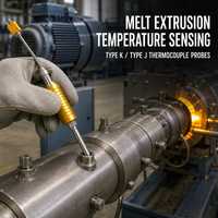 Sonde thermocouple industrielle YNWR-258 à réponse rapide 4-20mA pour contrôle de processus