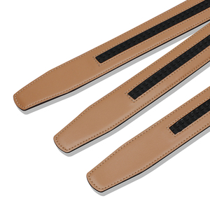 เข็มขัดหนังแท้สำหรับผู้ชายเข็มขัดหนังแท้สีตามสั่งผลิตจากโรงงาน - Product Image 4