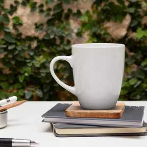 Elegant Walnut Wood Coasters Handcrafted Table Decoration for Home Sophisticated Wooden Mats & Pads - Product Image 4