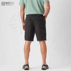 Personaliza tu Propio Logotipo, Servicio OEM, Pantalones Cortos de MMA de Lona de Alta Calidad para Hombre, Secado Rápido, Cierre con Cordón, Poliéster/Algodón - Product Image 3