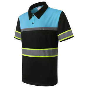 Wholesale Custom Make Men's High Visibility Reflective Safety Windbreaker Jacket <b>Hi</b> <b>Vis</b> Waterproof Workwear - Product Image 2