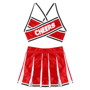 Uniforme de sublimation de pom-pom girl personnalisé jeunes filles personnalisé femmes vêtements de sport confortables meilleur uniforme de pom-pom girl - Product Image 4