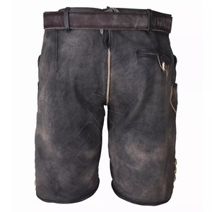 เสื้อหนังกลับจากปากีสถาน,ชุดหนังฟอกอากาศสีทองชุดสั้น Lederhosen สำหรับผู้ชายบาวาเรียชุด Oktober Trachten - Product Image 3