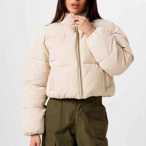Custom Women Fashion <b>Crop</b> Puffer <b>Jackets</b> and Coats Winter Coat for Women Fashion Apparel & Accessories Breathable <b>Jacket</b> - Product Image 5