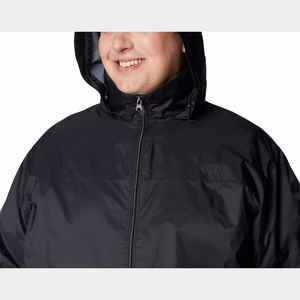 Veste coupe-vent légère imperméable de haute qualité pour homme, broderie de logo personnalisée, softshell, vêtements de sport pour l'extérieur - Product Image 3
