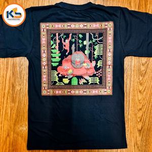 เสื้อยืดผู้ชายผ้าคอตตอน100% พื้นฐานแบบสตรีทแวร์เสื้อแขนสั้นระบายอากาศได้ดีเป็นมิตรกับสิ่งแวดล้อมผ้าถักพิมพ์ลายกำหนดเองนุ่มสกรีน - Product Image 6