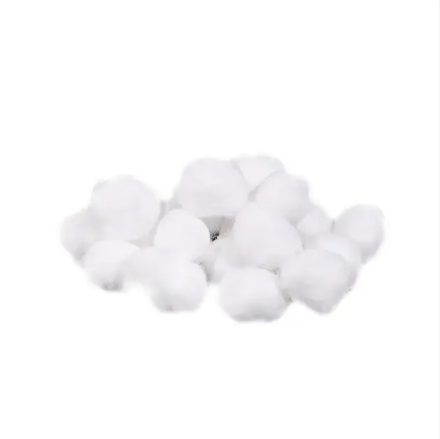 Best Selling Medical Disposable Absorbent White Cotton Wool Balls