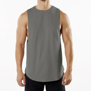 Impression personnalisée grande taille Gym débardeur surdimensionné coton Stringer pour hommes 3D Streetwear sans manches t-shirts pour l'entraînement - Product Image 4