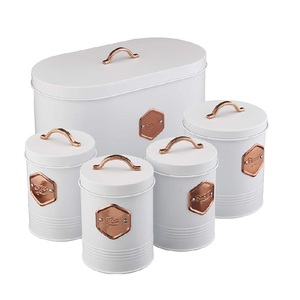 Boîte à sucre galvanisée Conteneur à pain de luxe fait à la main de qualité supérieure Boîte métallique de luxe de taille personnalisée - Product Image 2