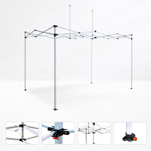 Hex Star Marco de aluminio Tienda emergente PC impermeable para eventos al aire libre Ferias comerciales Logo Publicidad Imprimir Banner Stands - Product Image 3