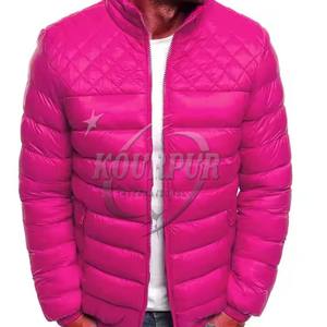 Chaqueta acolchada ligera con aislamiento para hombre 2025, abrigos cálidos de invierno con capucha de alta calidad, cuello levantado, a prueba de viento, parte delantera de algodón 100% - Product Image 4