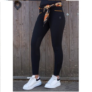 Jodhpurs กางเกงขี่ม้าสำหรับผู้หญิงกางเกงขี่ม้าแบบมีสไตล์แผ่นปะที่หัวเข่ากางเกงขี่ม้ายืดได้4ทางขายส่งปรับแต่งได้อย่างเต็มที่ - Product Image 3