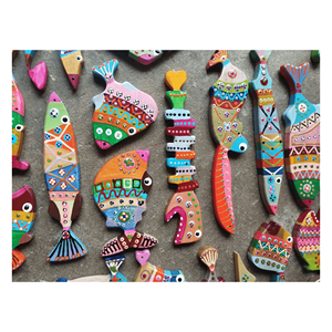 Artisanat professionnel personnalisé poisson en bois pour enfants jeu éducatif et signes muraux artisanat en bois boîtes en bois - Product Image 4