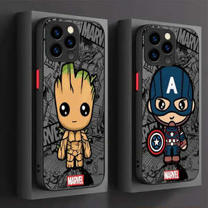 เคสมาร์เวล สไปเดอร์แมนสำหรับไอโฟน 14 พลัส 13 โปรแม็กซ์รุ่นอื่นๆเคสป้องกันน่ารักที่ให้การปกป้องโทรศัพท์ - Product Image 5