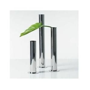 Vase à fleurs en métal, grand, cylindrique, centre de table, avec base polie, pour la décoration intérieure de la maison, de l'hôtel, des événements, des mariages - Product Image 6