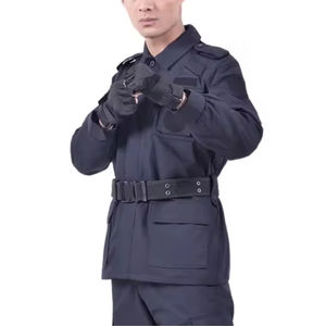 Uniformes de Guardia de Seguridad para Hombre de Manga Larga de Invierno, Diseño Profesional y Elegante del Fabricante, Poliéster/Algodón - Product Image 2