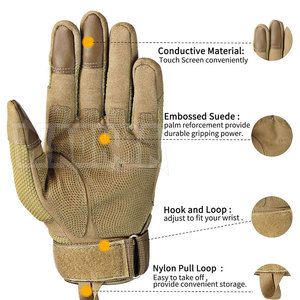 Gants tactiques haute performance, design personnalisé, gants de sécurité respirants et protecteurs - Product Image 5