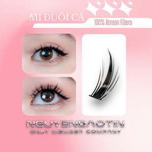 Extensión de pestañas DIY, 40 racimos, 14mm, 100P, pestañas postizas gruesas de fusión en caliente, fibras PBT coreanas hechas a mano, Ultra suave, ligero, NBT - Product Image 5