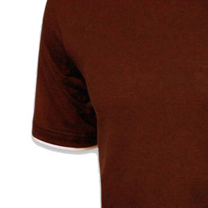 Las últimas camisetas de sarga sólida de calle alta con cuello en V de manga corta para hombre, 240 gramos, ropa de vacaciones informal en blanco para adultos - Product Image 5